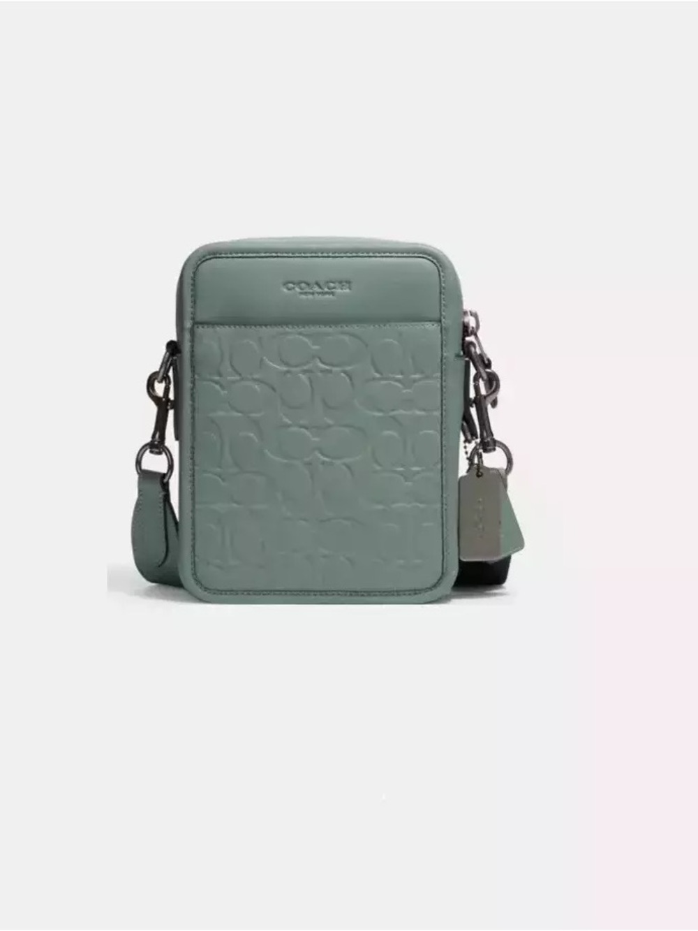 Coach Sullivan Crossbody Bag in Signature Leather CH060 Sage colorway